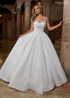Wedding Dresses Long Ball Gown Bridal Beaded Lace Wedding Dress Ivory