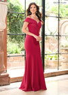 Formal Dresses Fitted Long Layered Mermaid Formal Dress Burgundy