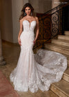 Wedding Dresses Long Lace Mermaid Wedding Dress Ivory Pink Champagne