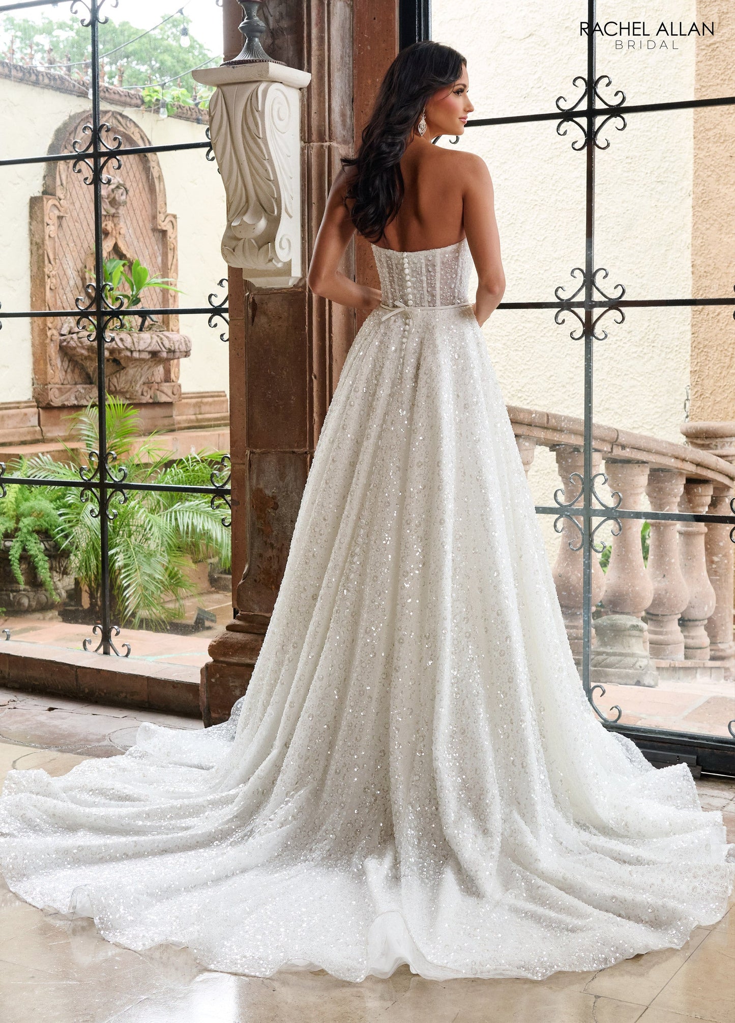 Wedding Dresses Bridal Gown Long Beaded Wedding Dress Ivory