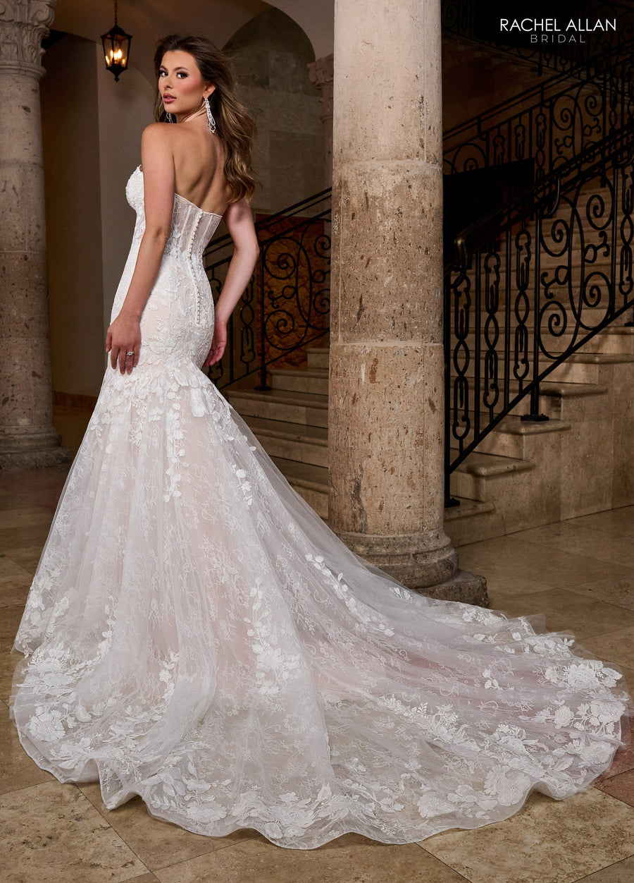 Wedding Dresses Long Lace Mermaid Wedding Dress Ivory Pink Champagne