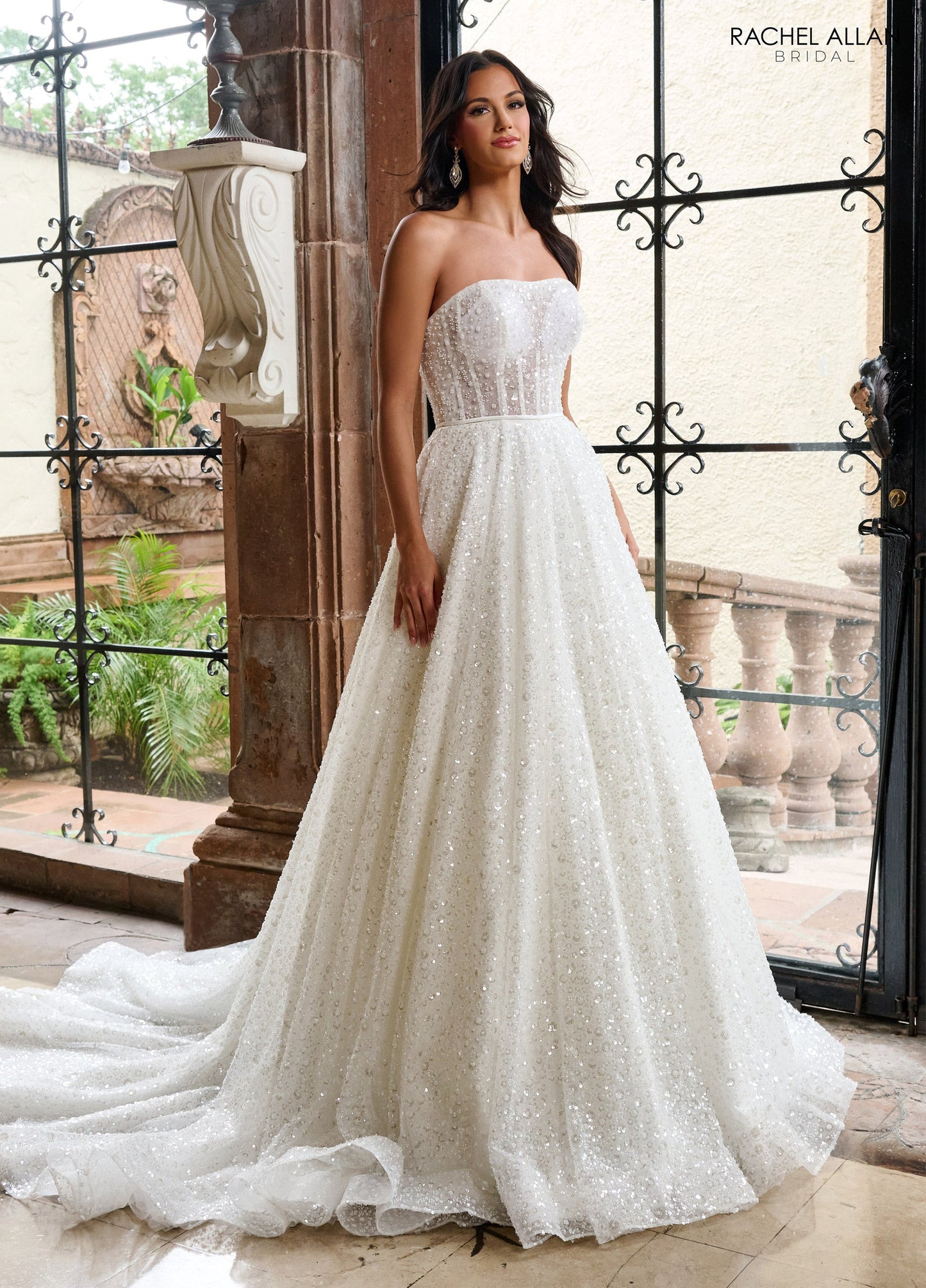 Wedding Dresses Bridal Gown Long Beaded Wedding Dress Ivory