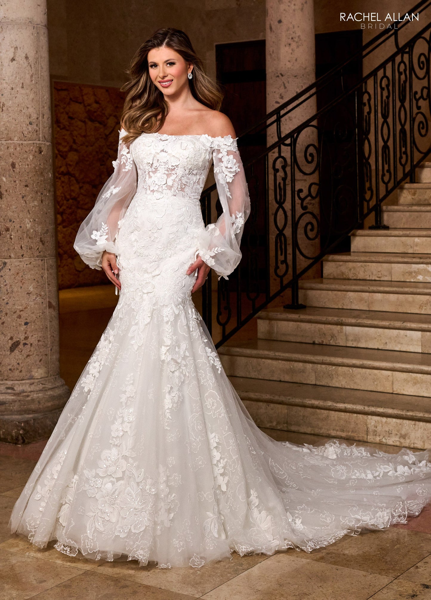 Wedding Dresses Long Mermaid Bridal Gown Glitter Wedding Dress White