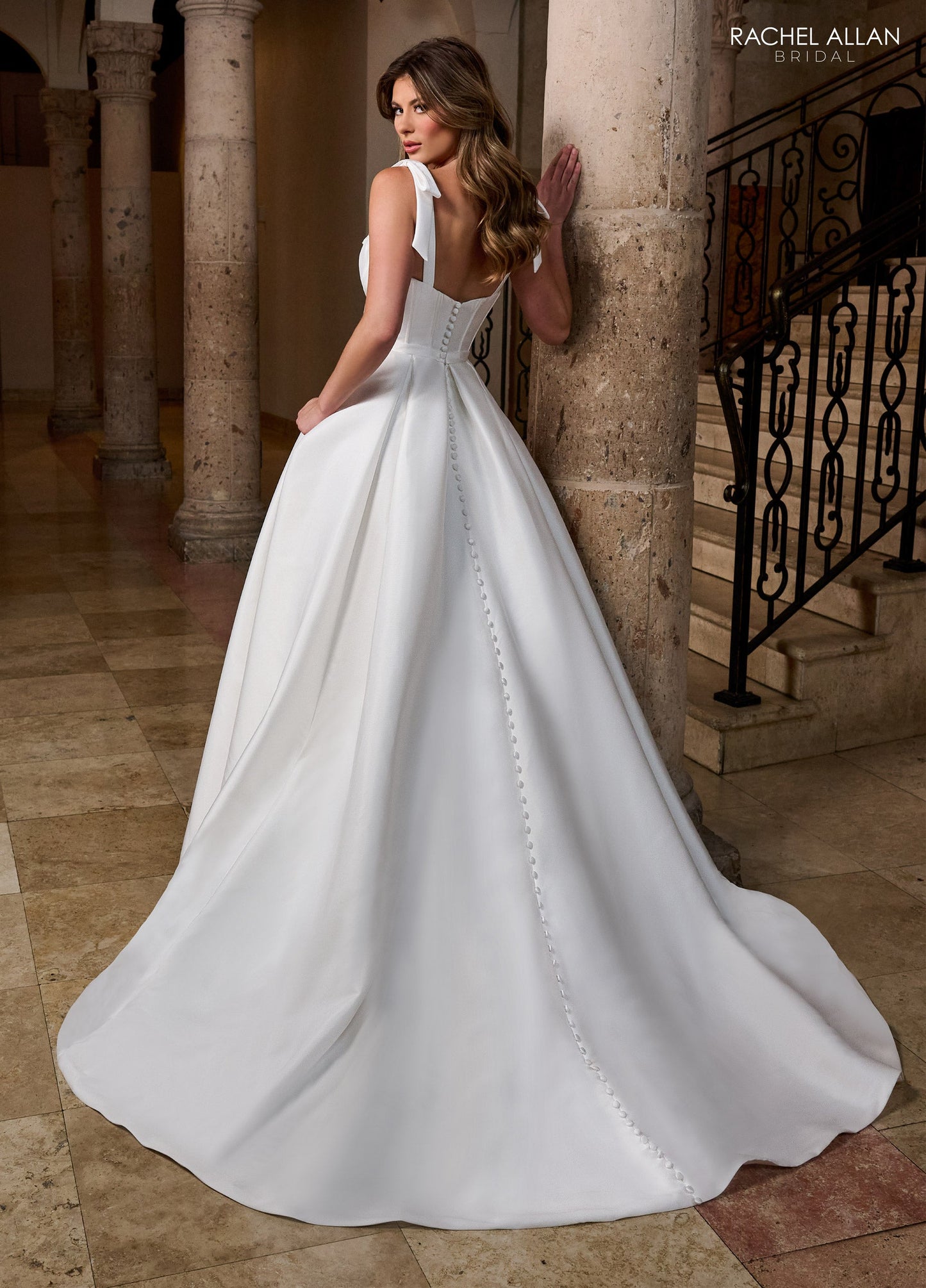 Wedding Dresses A Line Bridal Long Beaded Wedding Dress Ivory