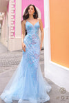 Prom Dresses Formal Long Prom Mermaid Dress Light Blue