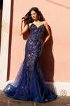 Prom Dresses Formal Long Prom Mermaid Dress Navy Blue
