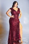Prom Dresses Burgundy 4XL Sale Burgundy