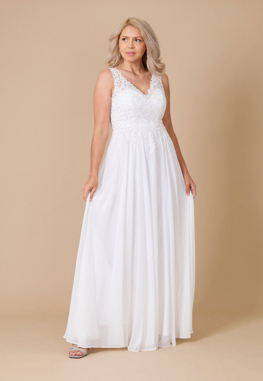 Formal Dresses Long Formal Dress Plus Size Evening Gown Ivory