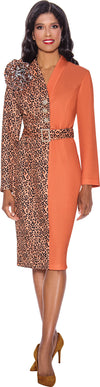 Cocktail Dresses Short Formal Midi Dress Orange