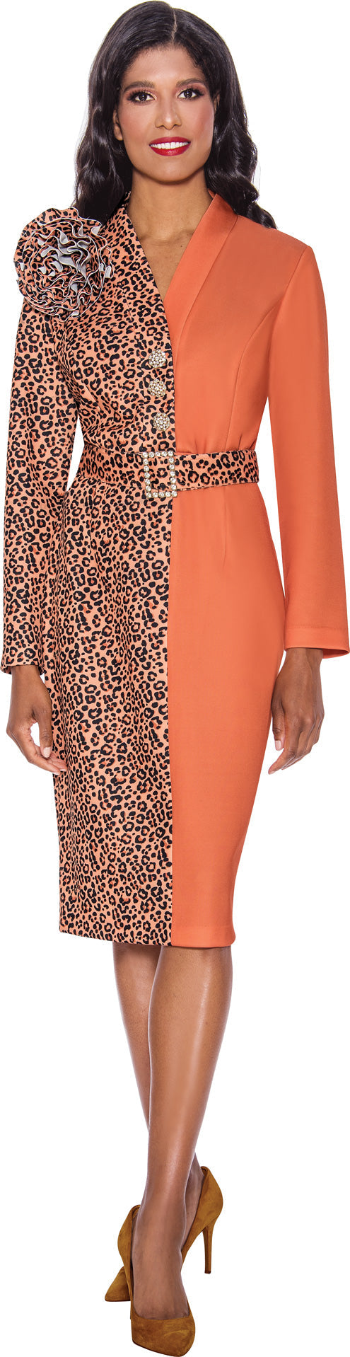 Cocktail Dresses Short Formal Midi Dress Orange