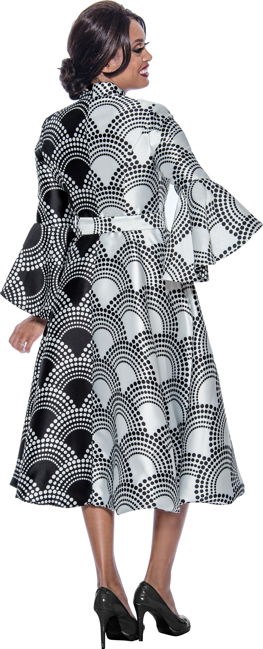 فستان رسمي متوسط الطول للأم العروس من Divine Apparel DN12291
