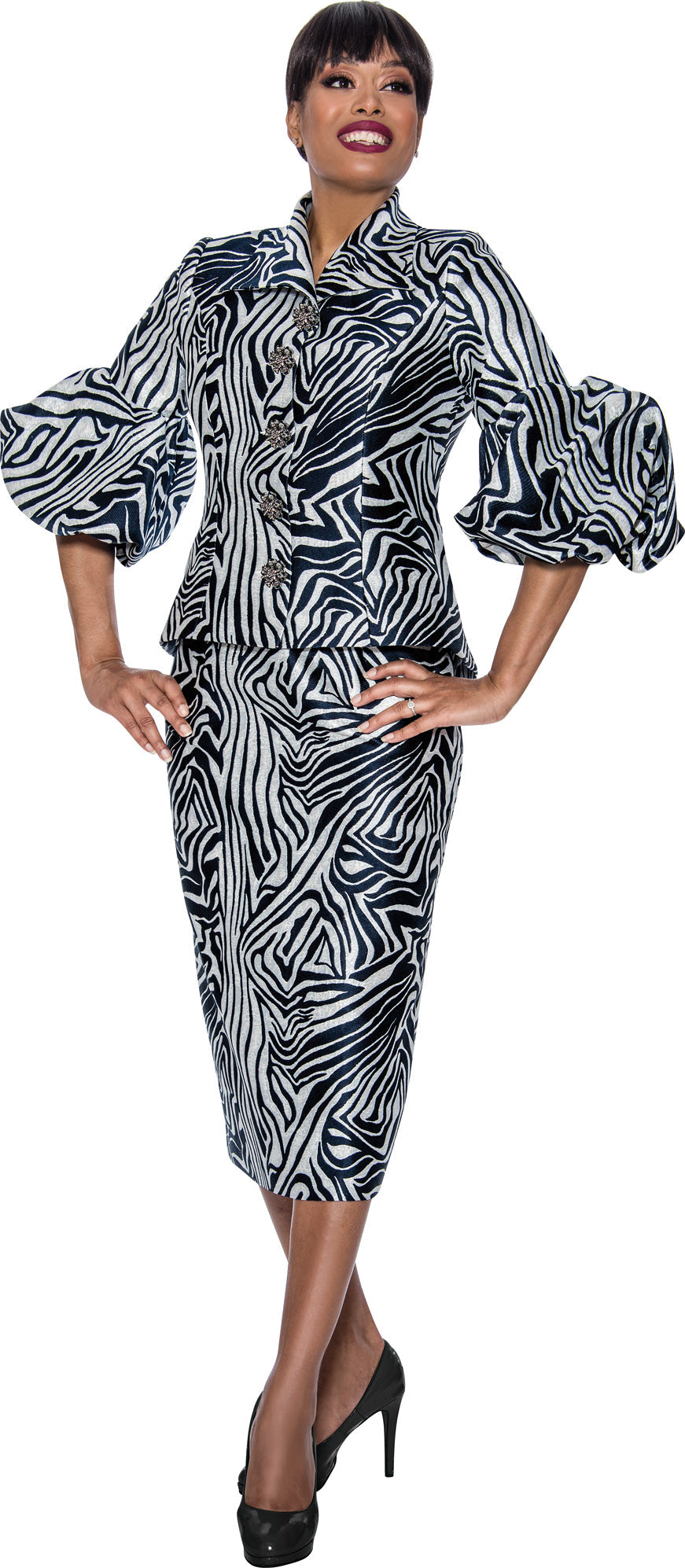 Cocktail Dresses Formal Short Print Skirt Short Navy/White