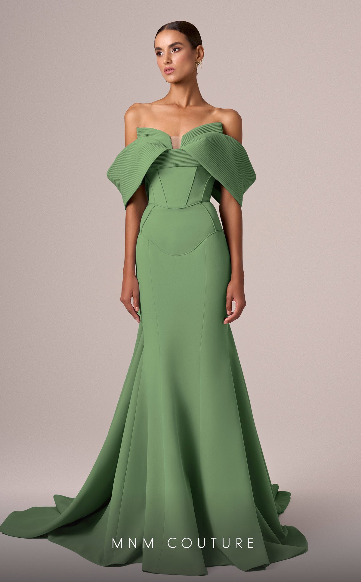 Prom Dresses Long Fitted Formal Evening Prom Dress Green