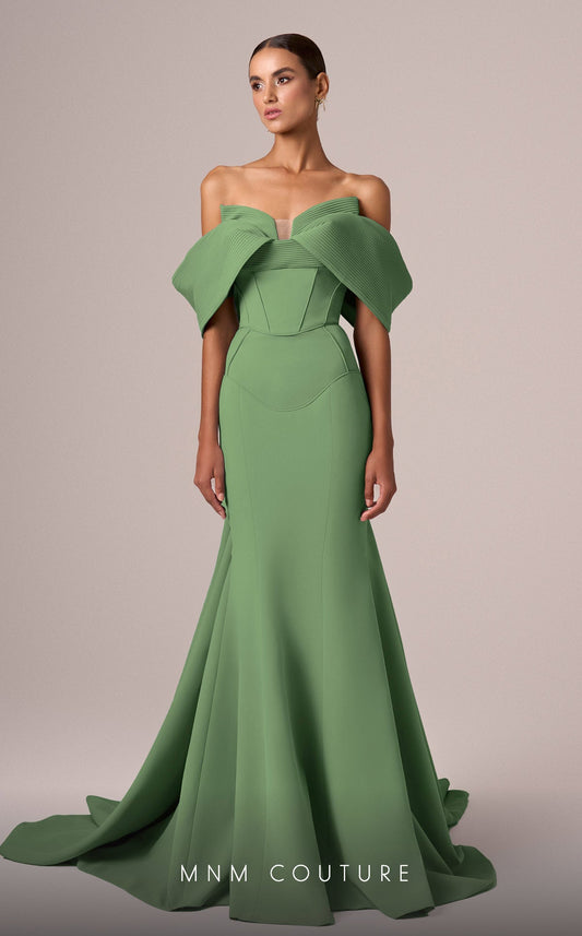 Prom Dresses Long Fitted Formal Evening Prom Dress Green