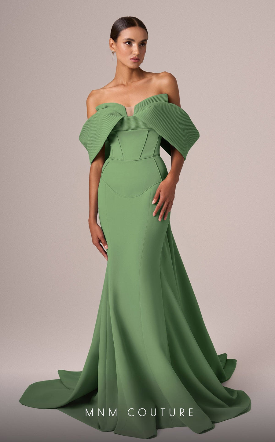 Prom Dresses Long Fitted Formal Evening Prom Dress Green