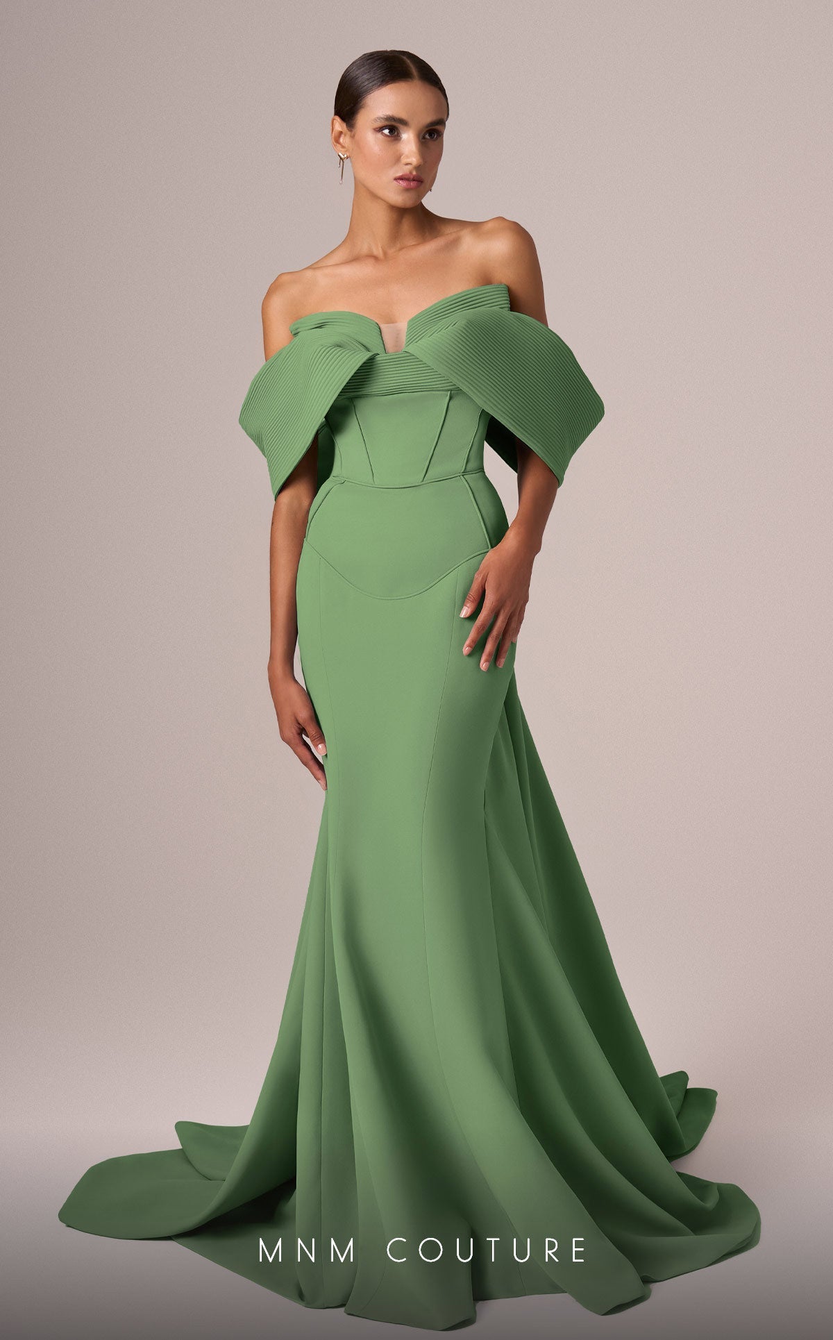 Prom Dresses Long Fitted Formal Evening Prom Dress Green