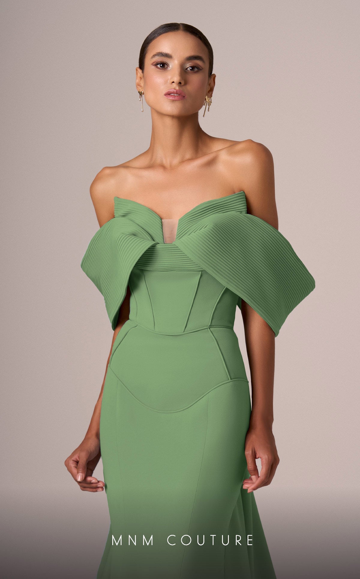 Prom Dresses Long Fitted Formal Evening Prom Dress Green