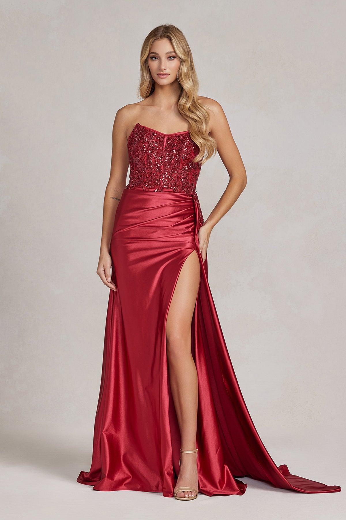 Nox Anabel E1174 Long Strapless Sexy Prom Dress
