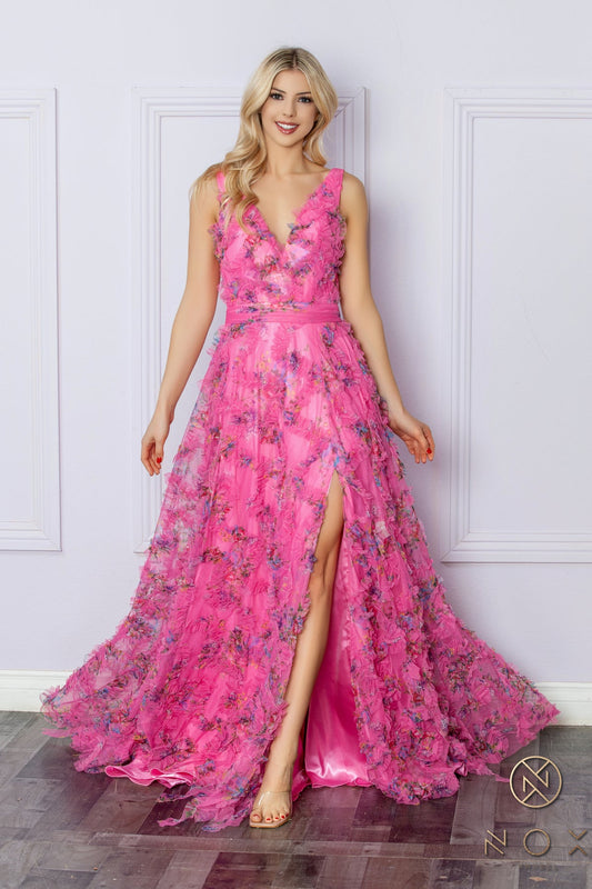 Prom Dresses Formal Long Prom Gown Fuchsia