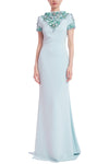 Formal Dresses Fitted Formal Long Dress Seafoam