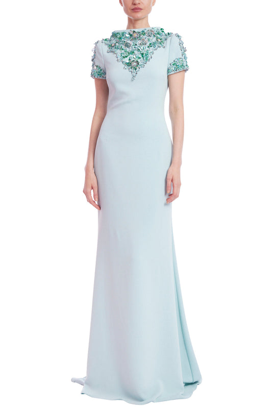 Formal Dresses Fitted Formal Long Dress Seafoam