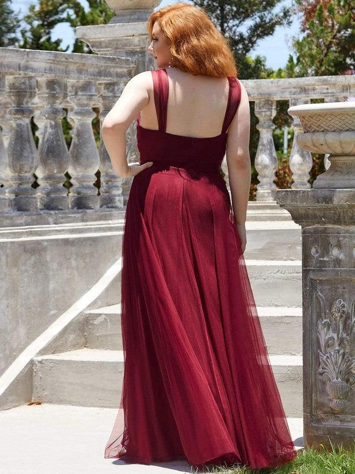 Long Formal Sleeveless Evening Dress