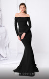 Formal Dresses Long Mermaid Beaded Formal Evening Dress Black