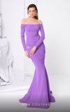 Formal Dresses Long Mermaid Beaded Formal Evening Dress Lilac