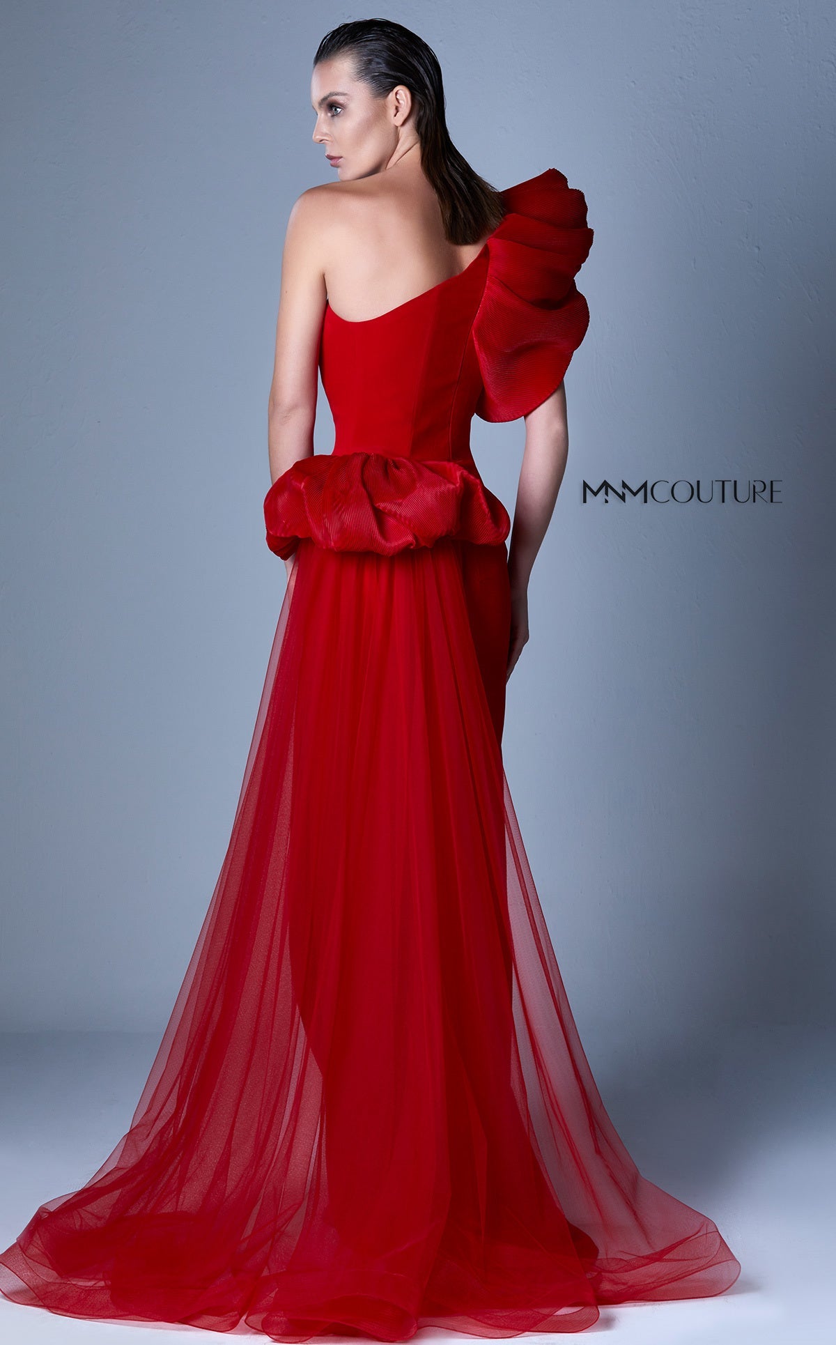 Formal Dresses Long Fitted Formal Slit Prom Dress Red