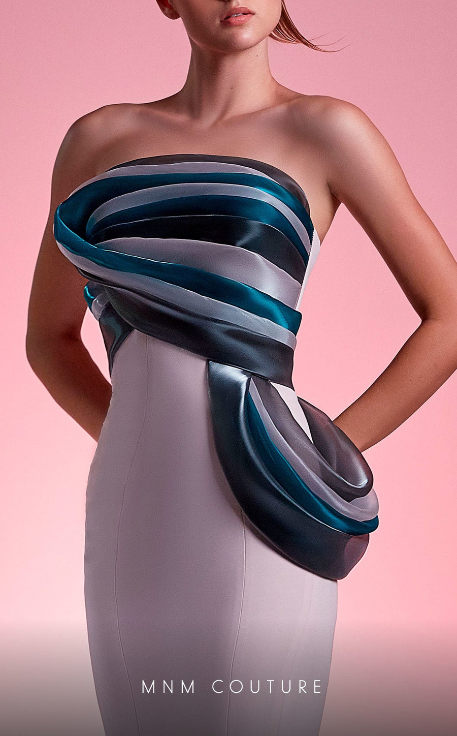 Formal Dresses Long Fitted Evening Gown Mermaid Formal Dress Pink