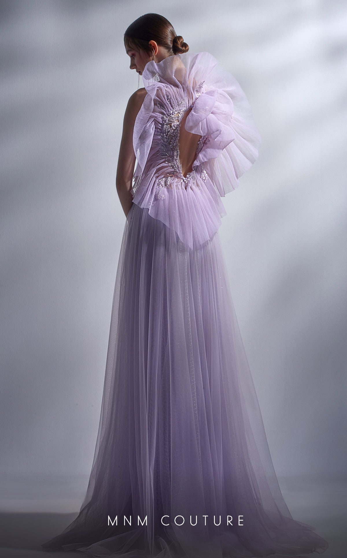 Prom Dresses Long Beaded Applique Formal A Line Prom Dress Lilac