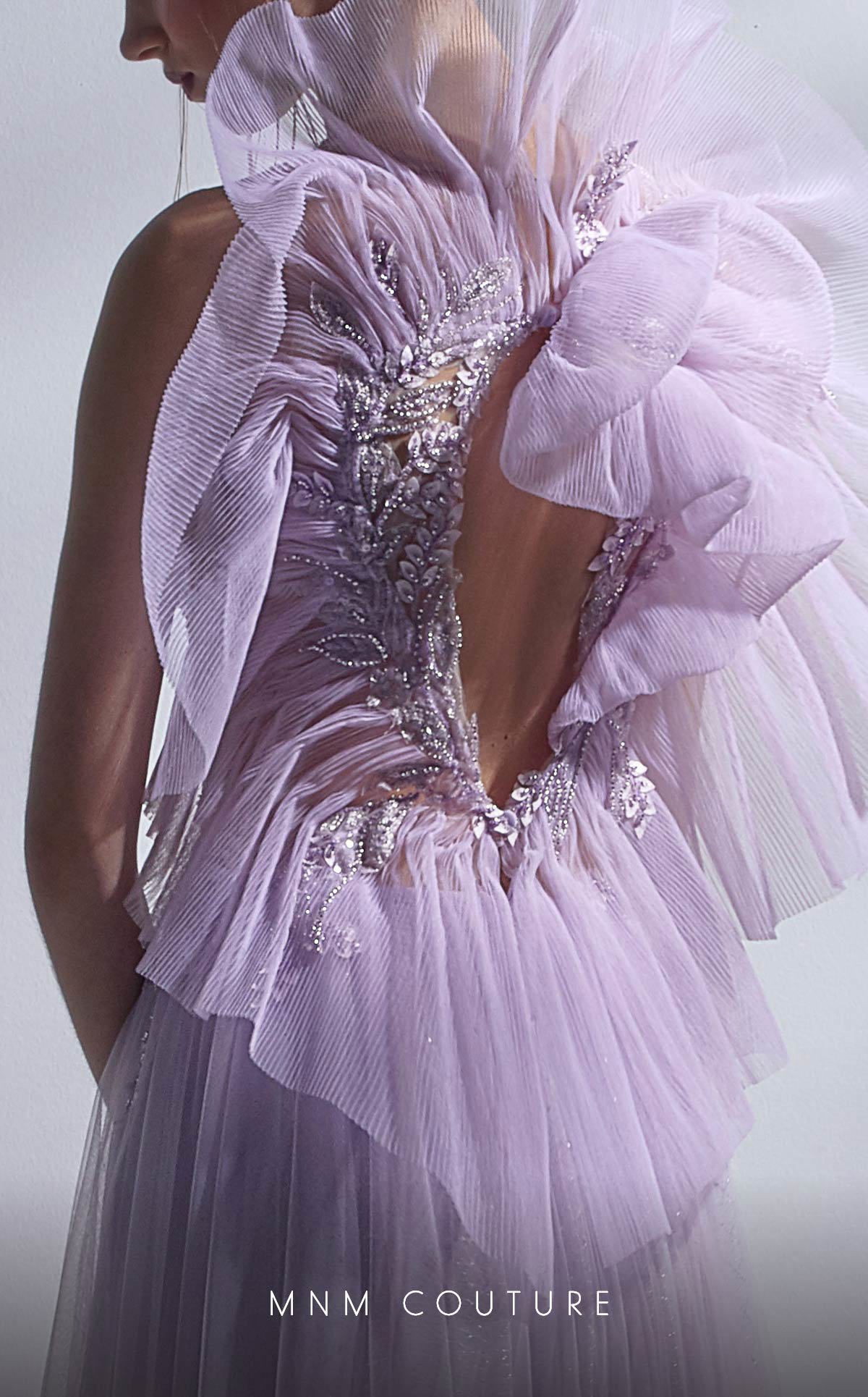 Prom Dresses Long Beaded Applique Formal A Line Prom Dress Lilac