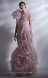 Formal Dresses Long Mermaid Ruffle Formal Evening Dress Pink