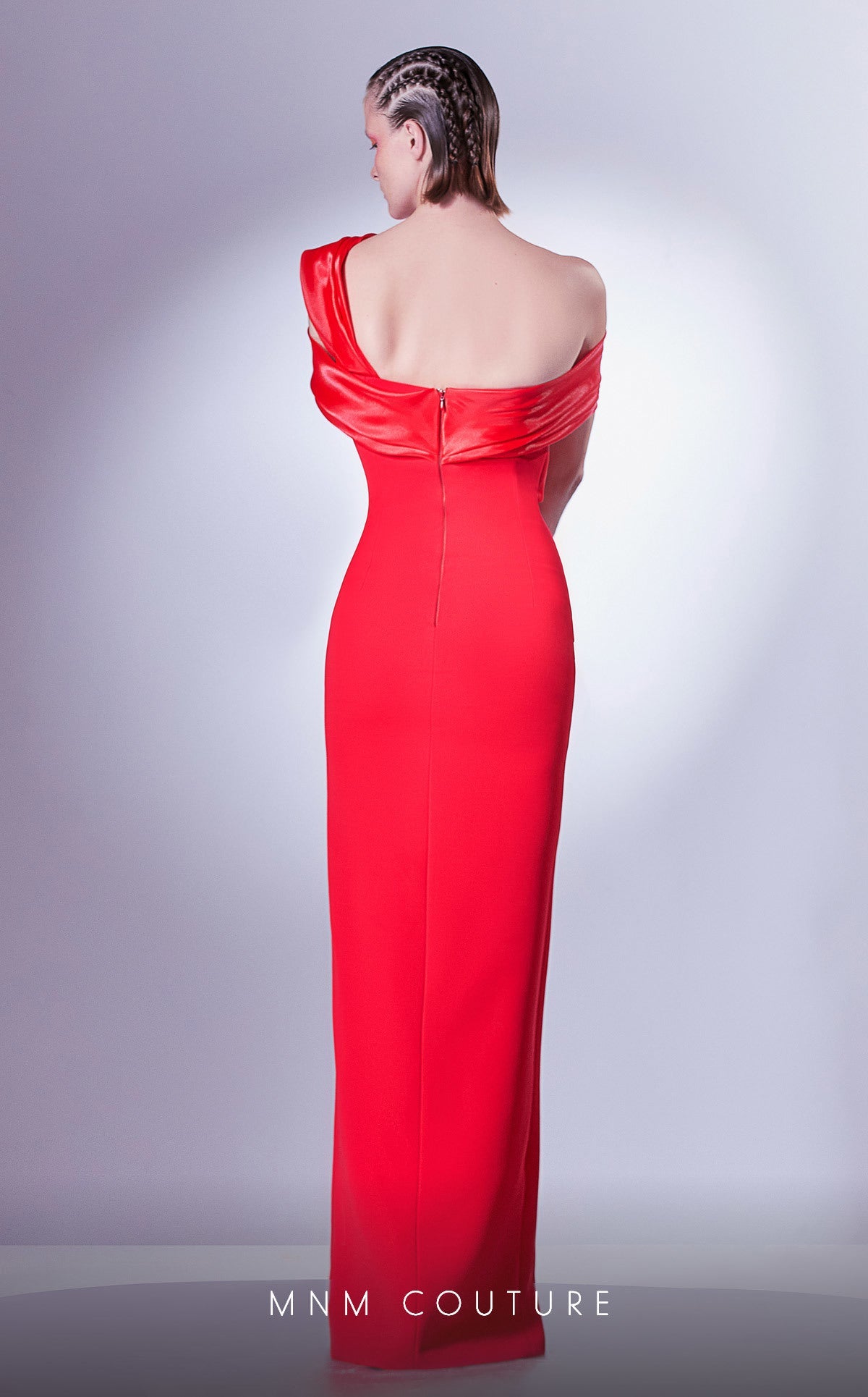 Formal Dresses Long Fitted Slit Formal Dress Red