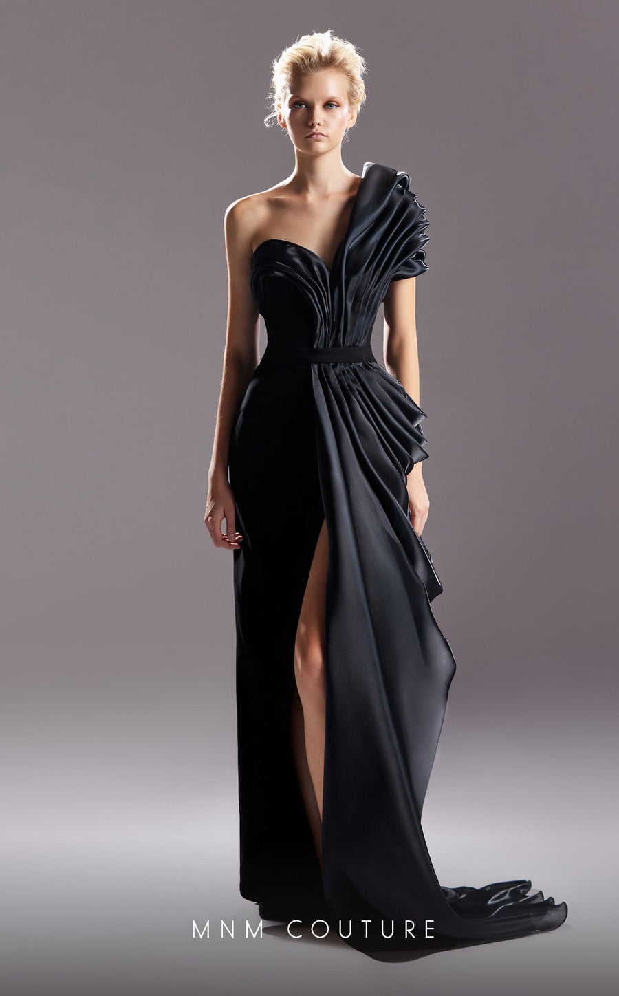 Formal Dresses Long FormalSlit  Evening Dress Black