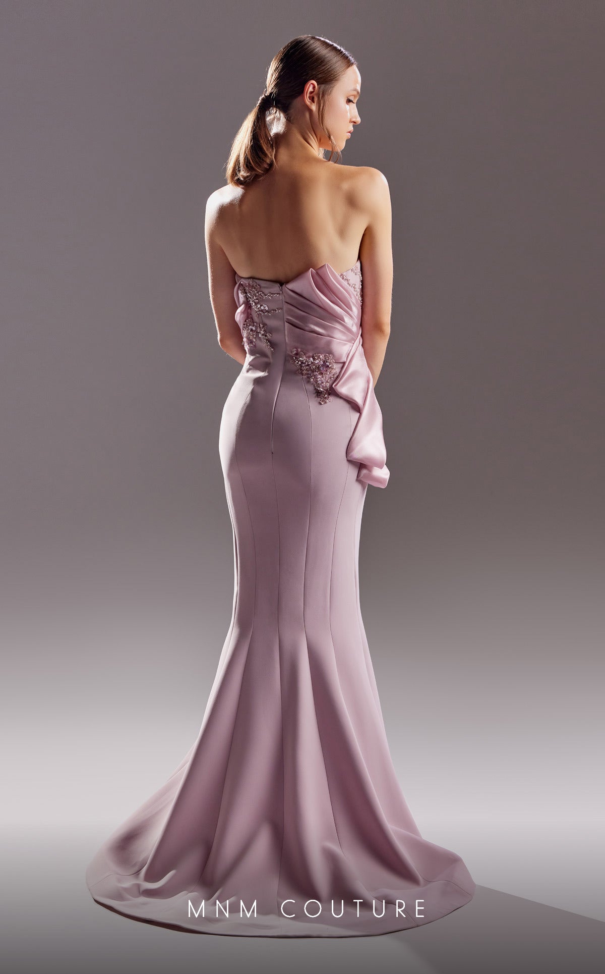 Formal Dresses Long Formal Fitted Mermaid Evening Dress Pink