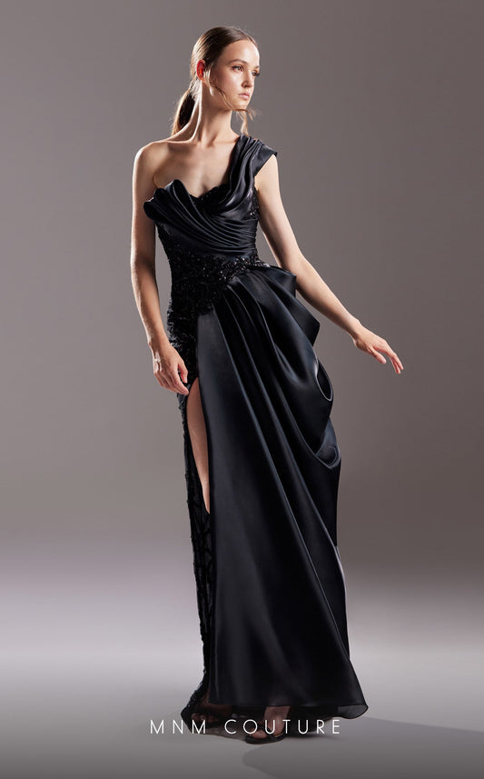 Formal Dresses Fitted Long Sequin Formal Evening Dress  Black