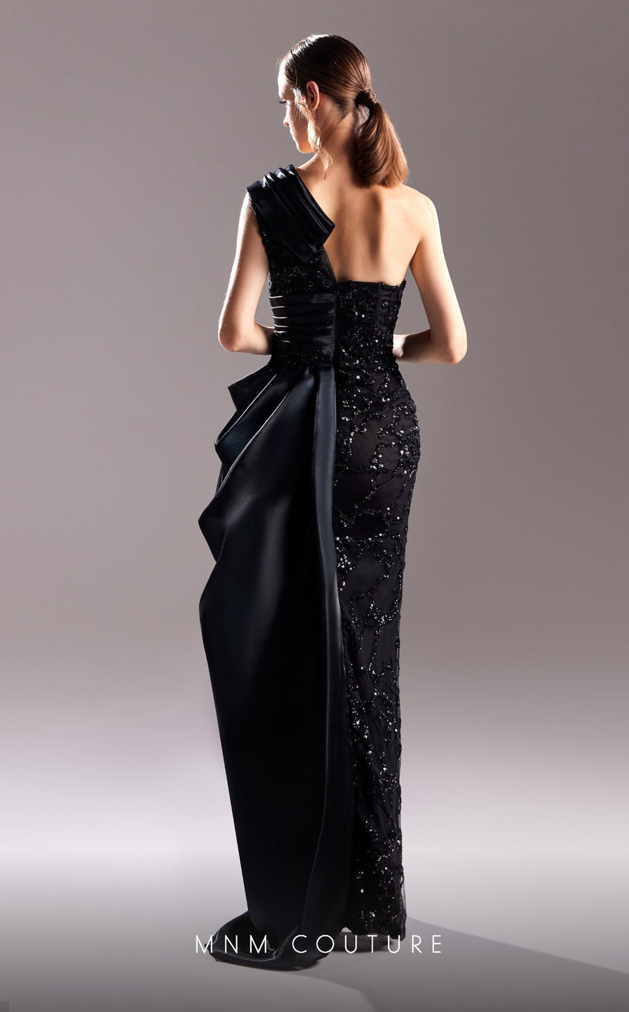 Formal Dresses Fitted Long Sequin Formal Evening Dress  Black
