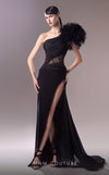 Formal Dresses Fitted Long Formal Detachable Skirt  Prom Dress Black