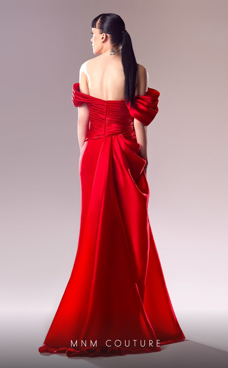 Formal Dresses Prom Long Formal Fitted Slit Evening Dress Red