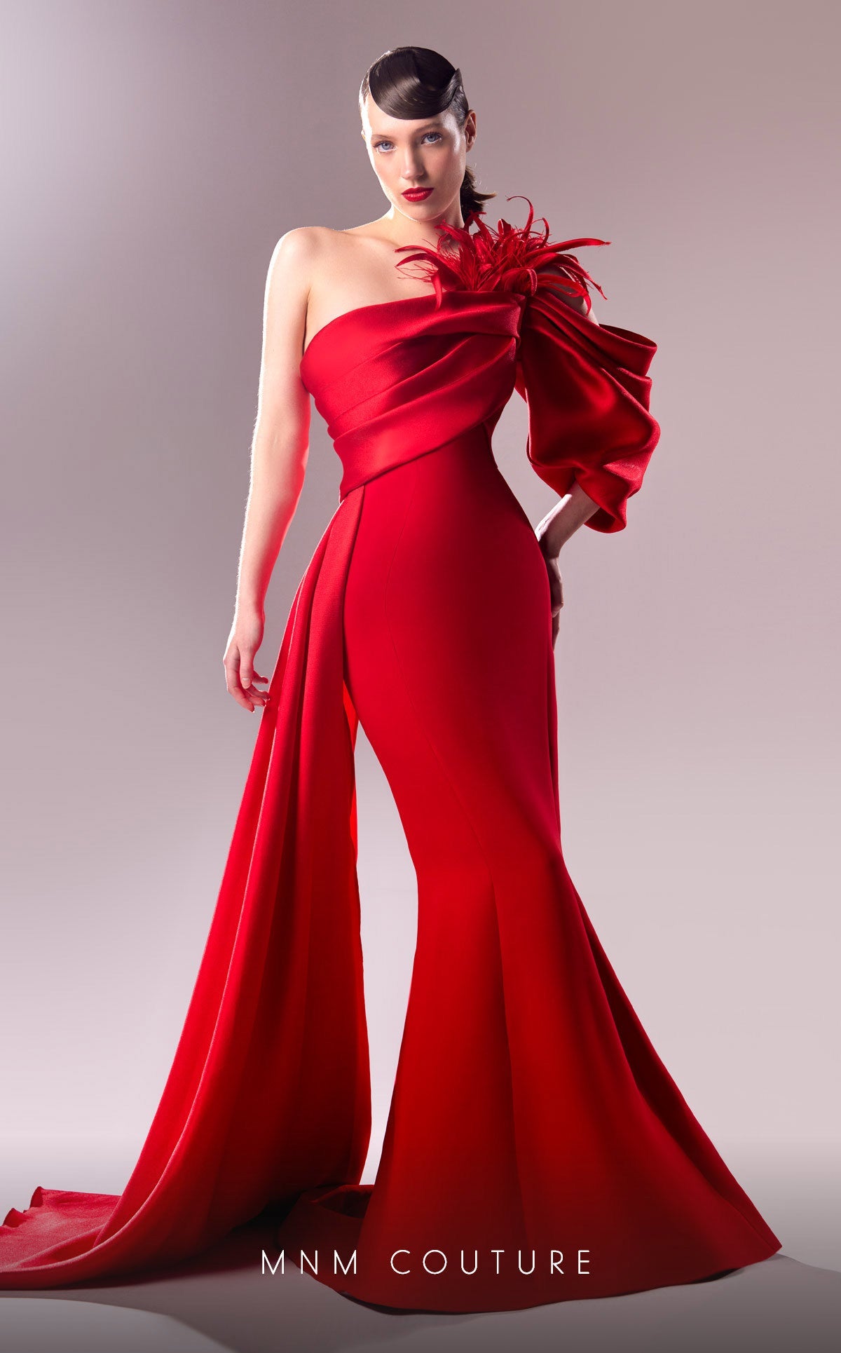 Formal Dresses Long Mermaid Fit Formal Evening Prom Dress Red