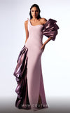 Formal Dresses Long Metallic Formal Fitted Evening Dress Pink