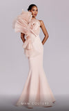 Formal Dresses Long Formal Pleated Ruffle Mermaid Evening Dress Salmon