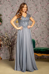 Mother of the Bride Dresses Sequin A line Long Mother of the Bride Dress Charcoal
