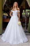Wedding Dresses A Line Long Bridal Gown Wedding Dress Snow White