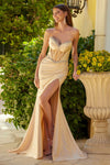Prom Dresses Long Formal Mermaid Fit Prom Dress Champagne