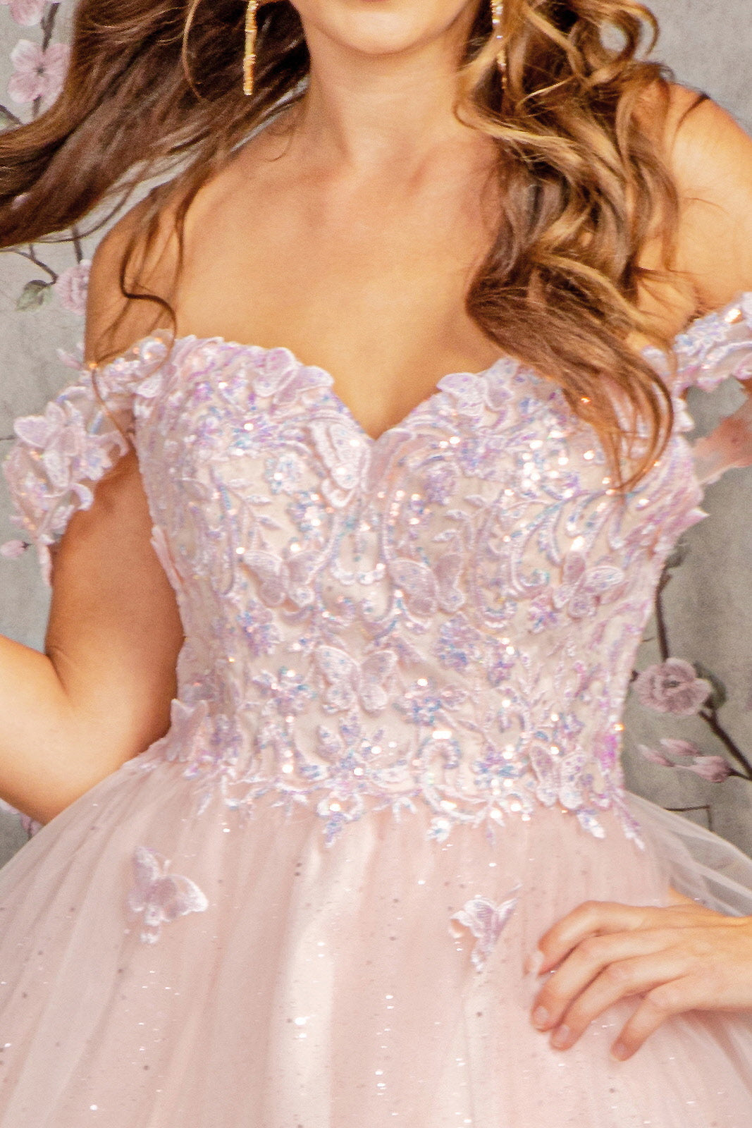 Cocktail Dresses Short Cocktail Glitter Mini Dress Blush