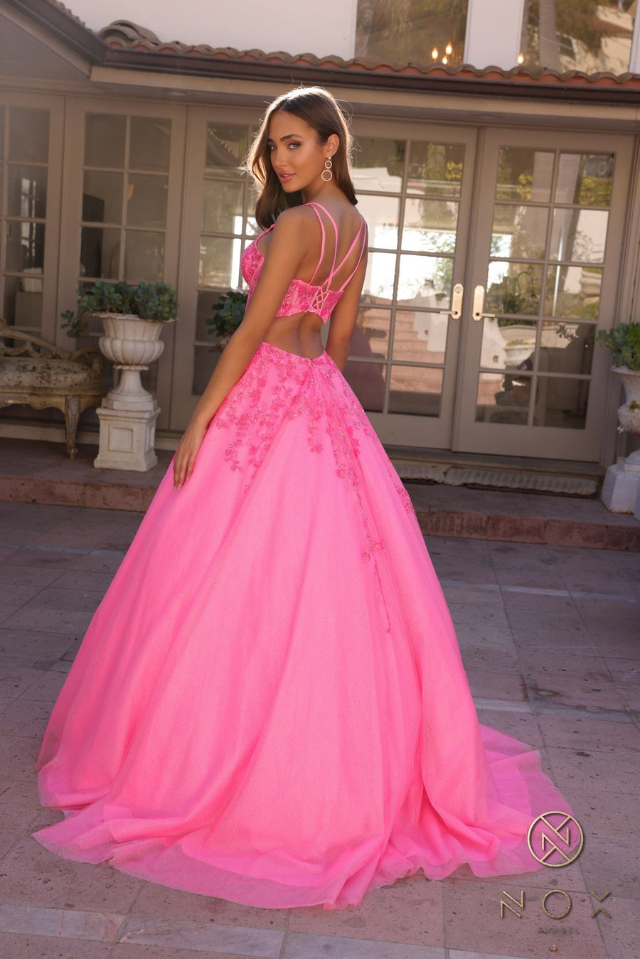 Prom Dresses Long Formal Prom Ball Gown Hot Pink