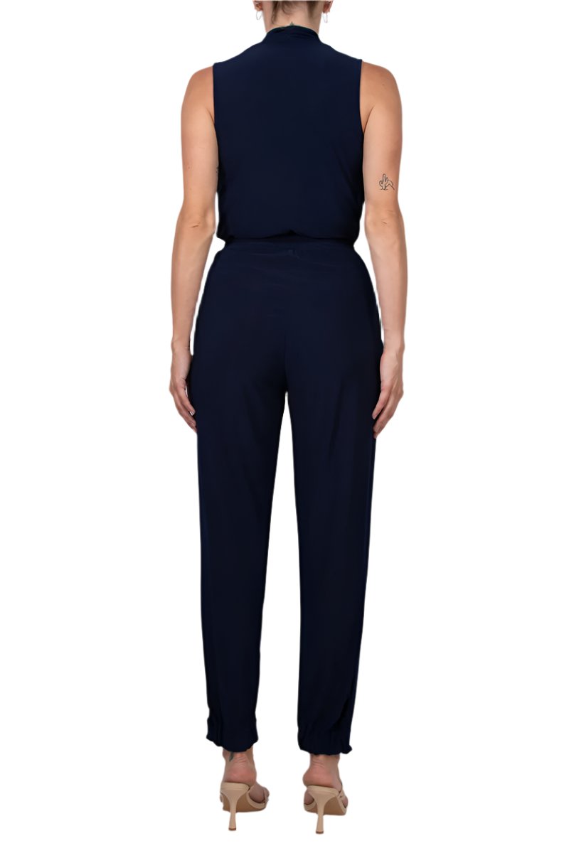Jumpsuit Long Formal Pocket Jumpsuit Navy
