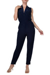 Jumpsuit Long Formal Pocket Jumpsuit Navy